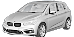 BMW F45 U0469 Fault Code
